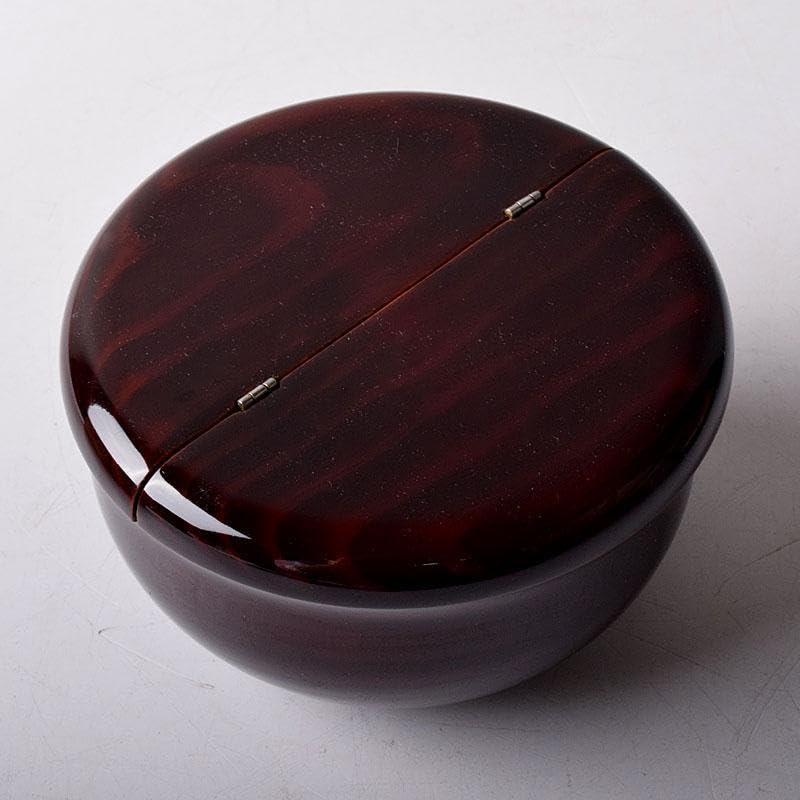 Amazon.co.jp: 茶道具 塗師 安田春仁作 老松茶入 共箱 V 7893